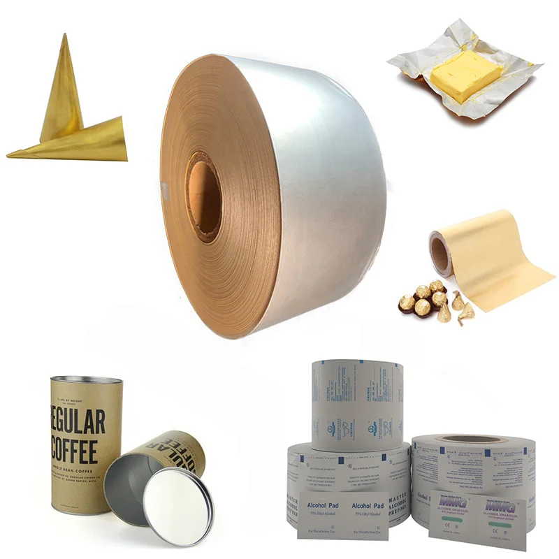 Embalaje asequible de chicle de papel de aluminio de chocolate al por mayor